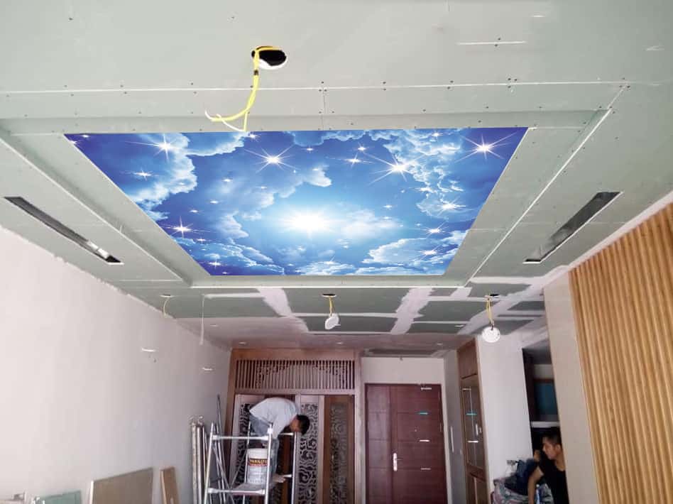 trần nhà xuyên sáng Quảng Ninh
